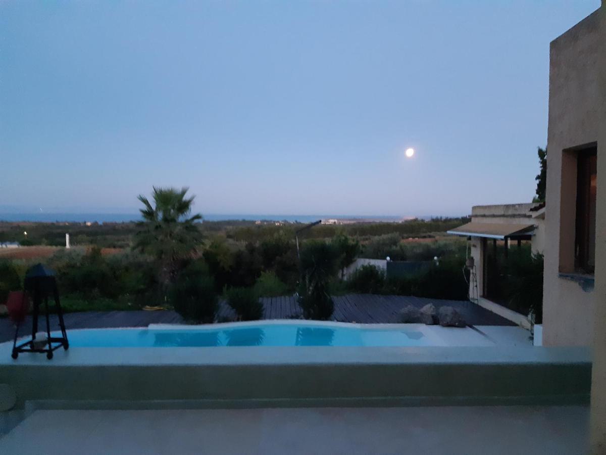 Villa Hacienda private pool&jacuzzi Paralía Esterno foto